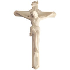 Large Marble Crucifix