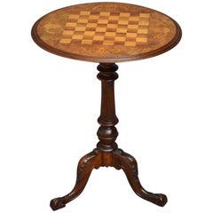 Victorian Games Table in Walnut