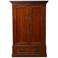 Victorian Mahogany Wardrobe