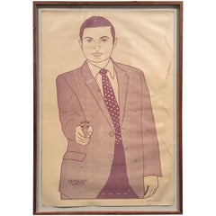 Original 1930er Jahre Secret Service Zielübungen:: gerahmt