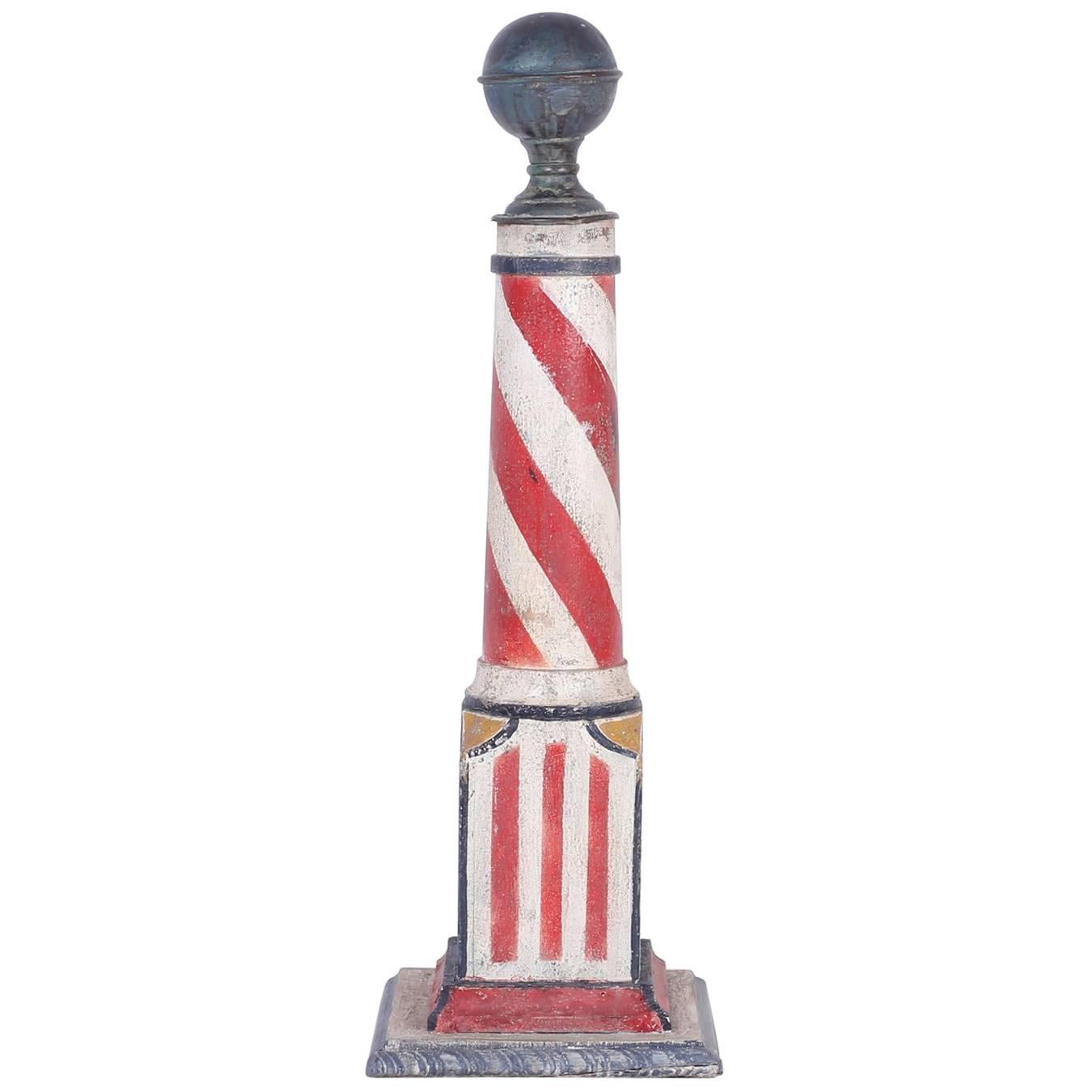 19th Century Folky Barber's Pole