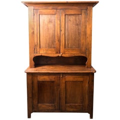 Antique 19th Century Pennsylvania Cupboard Cabinet