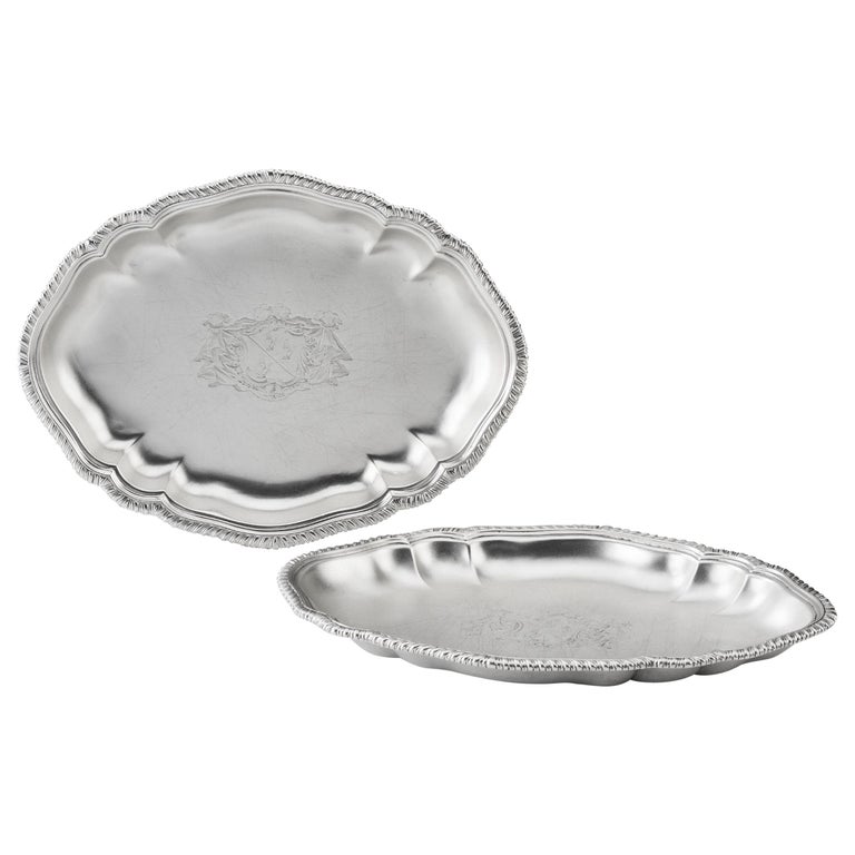 Extremely Fine and Unusual Pair of Early III Supper/Serving