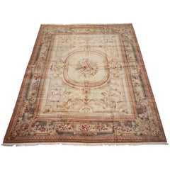 Vintage Fine French Savonnerie Rug