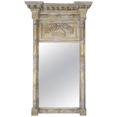 19th Century American Painted Federal Mirror