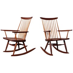Pair of Rocking Chairs by George Nakashima, 1975