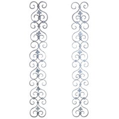 Pair of Wrought Iron Wall Hangings