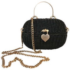 Chanel Sweetheart Rattan Bag