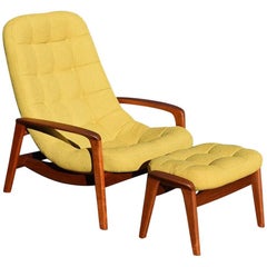 Lounge Chair with Ottoman by R. Huber & Co.