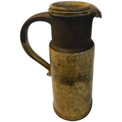 Glazed Stoneware Pitcher from Nils Kähler, 1960s, Denmark