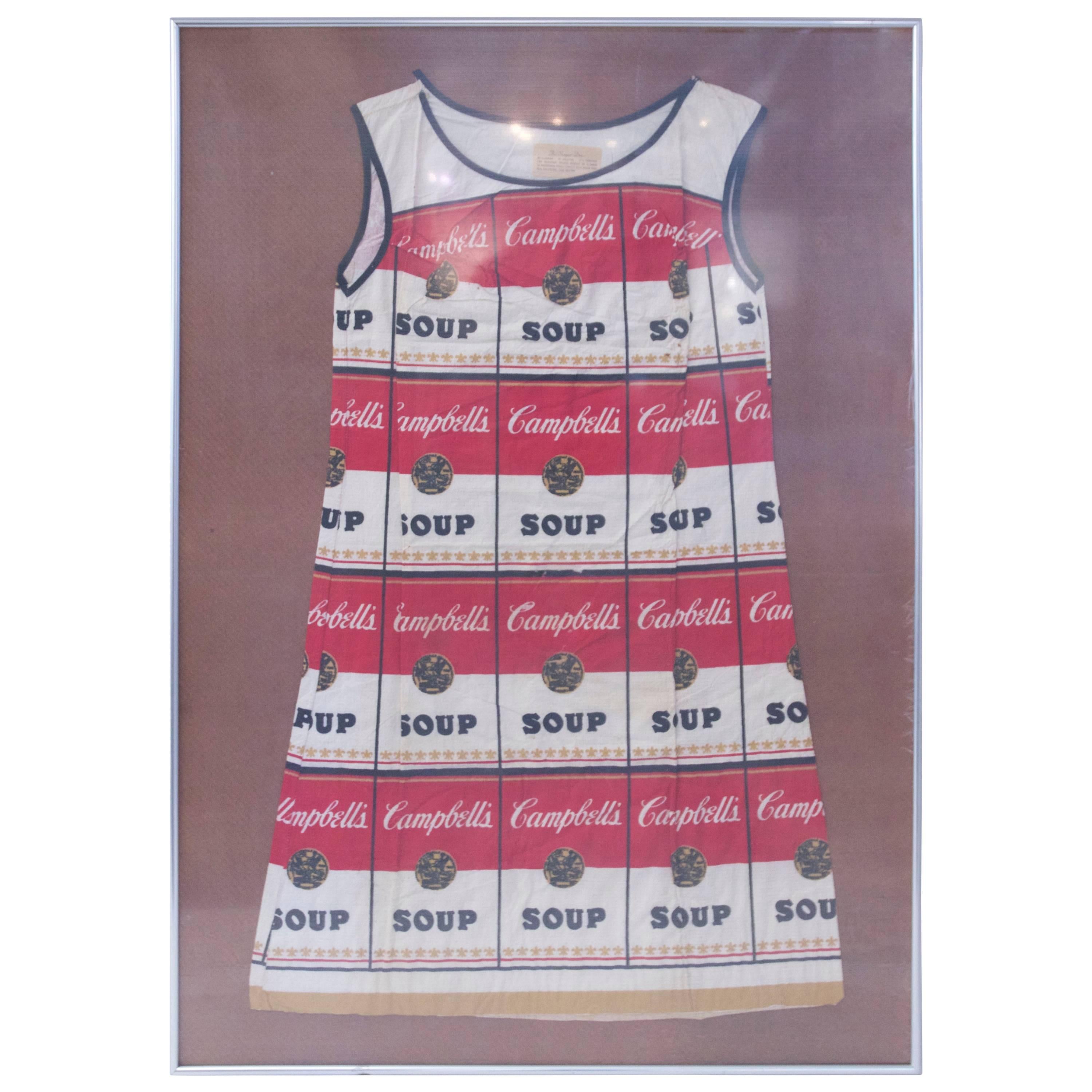 From after Andy Warhol, the Souper Dress, circa 1968