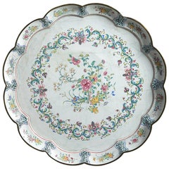 18th Century Canton Enamel Charger