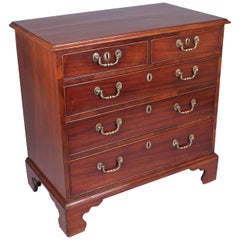 George III Period Mahogany Small Chest of Drawers