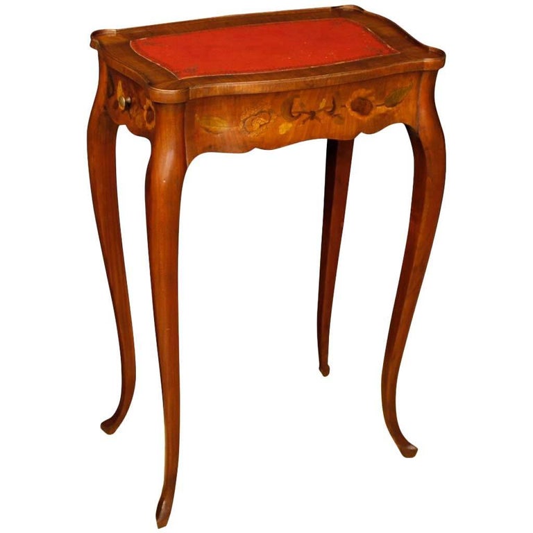 20th Century French Inlaid Side Table For Sale at 1stDibs