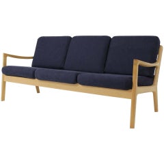 Ole Wanscher Oak "Senator" Sofa by Cado Denmark, Model 166
