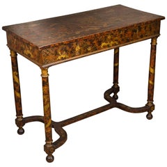 Lacquer Console Table in the Chinoiserie Taste, circa 1815