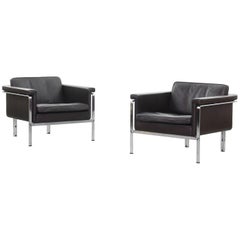 Beautiful Pair of Lounge Chairs by Horst Bruning for Alfred Kill International