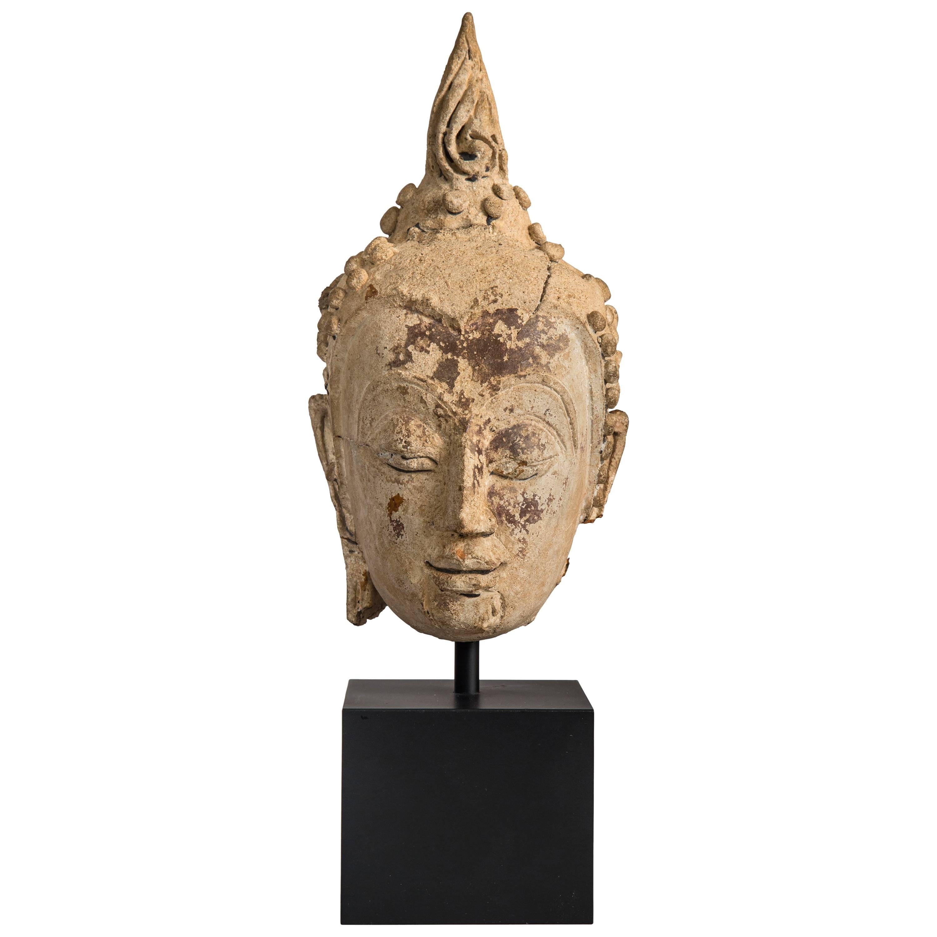 Ayunthia Period Thai Buddha Bust