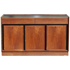 Mid-Century Modern Merton Gershun Dillingham Credenza Sideboard Walnut, 1970s