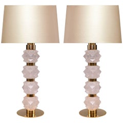 Candy IV Rock Crystal Quartz Lamps by Phoenix