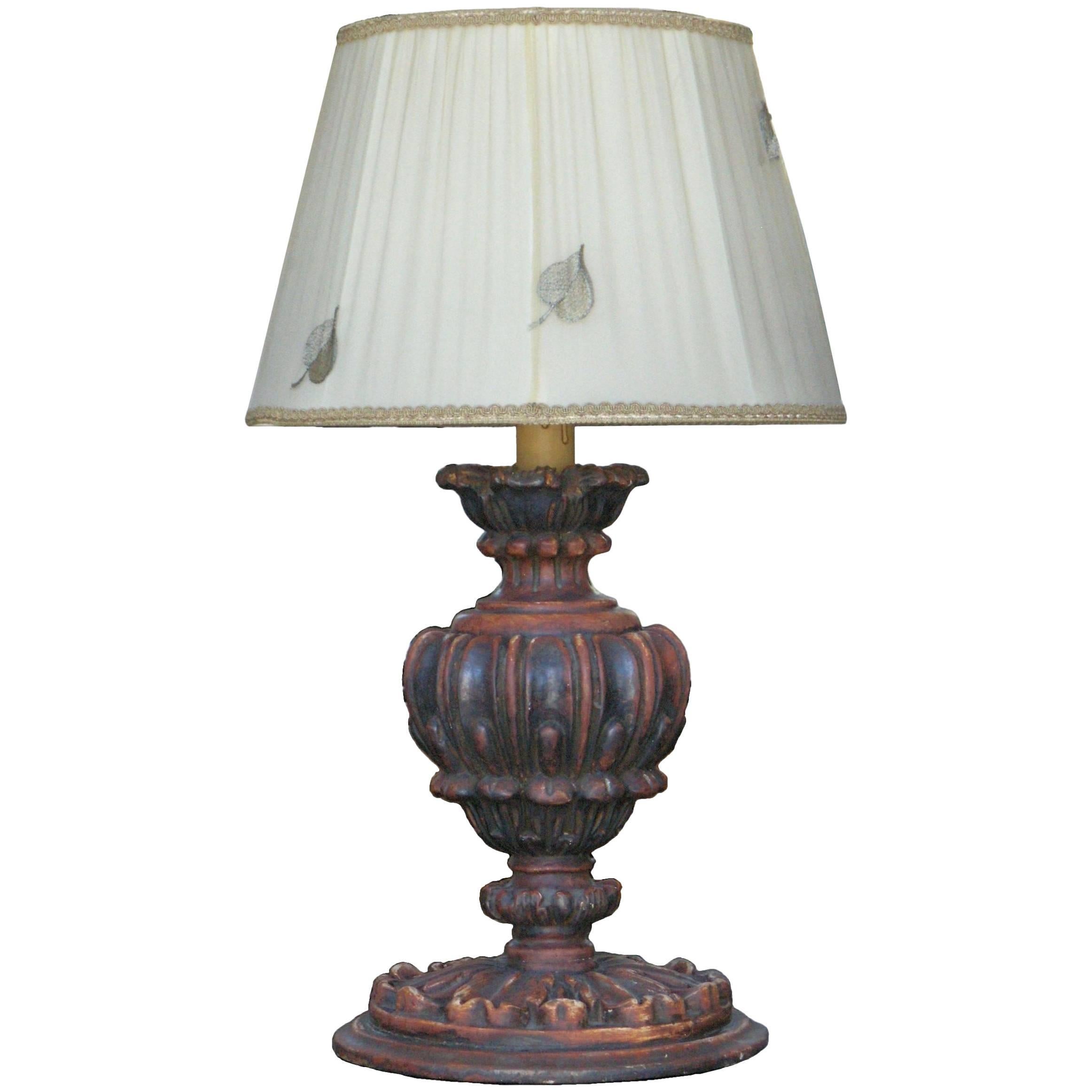 19th Century Urn Table Lamp For Sale