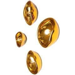 Aurum Gold Glass Sconces, Alex de Witte