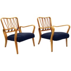 Two 1950s "Linden" Lounge Chairs by G A Jenkins for Packet Furniture