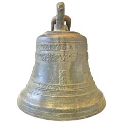 Antique Beautiful Iron Bell, 18th Century