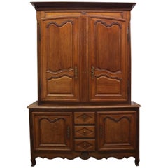 Magnificent Early 19th Century French Cabinet Deux-Corps