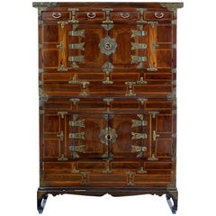 Late 19th Century Inlaid Chinese Cabinet