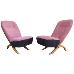 Pair of Congo Chairs by Theo Ruth for Artifort