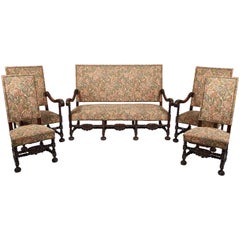 Used Five-Piece French Renaissance Parlour Suite, circa 1920