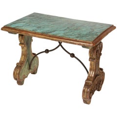 Baroque Style Painted and Partial-Gilt Occasional Table