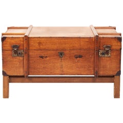 Antique Trunk Coffee Table from France