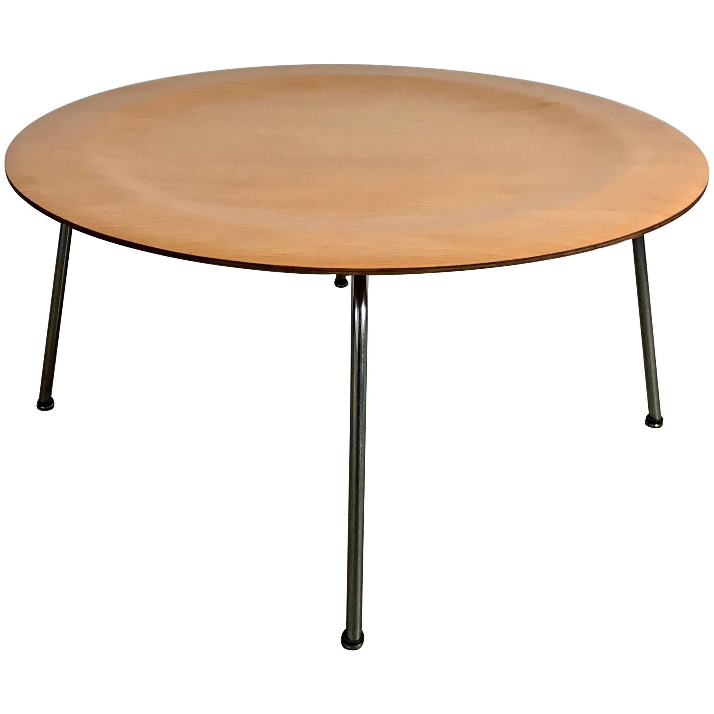 Classic Mid-Century Modern Birch Plywood Coffee Table, Charles Eames