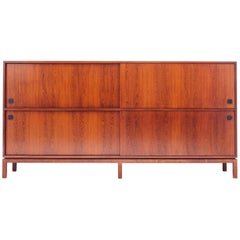 1964 Modernist Rosewood Extra Large High Cabinet by Alfred Hendrickx for Belform