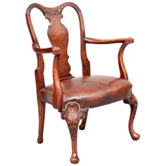 Early 20th Century Queen Anne Style Child's Chair