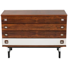 Rosewood Mid-Century Modern Commode or Chest of Drawers, 1960
