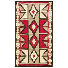 Antique Wonderful Ganada Navajo Rug