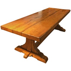 Antique Oak Refectory Table