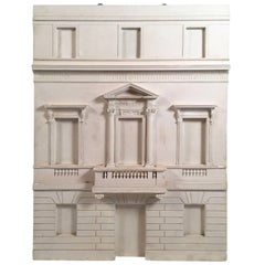 Neoclassical Plaster Architectural Facade Wall Sculpture