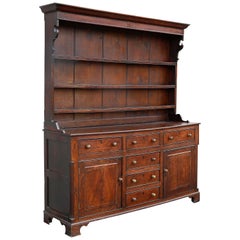 Antique George III Oak Welsh Dresser