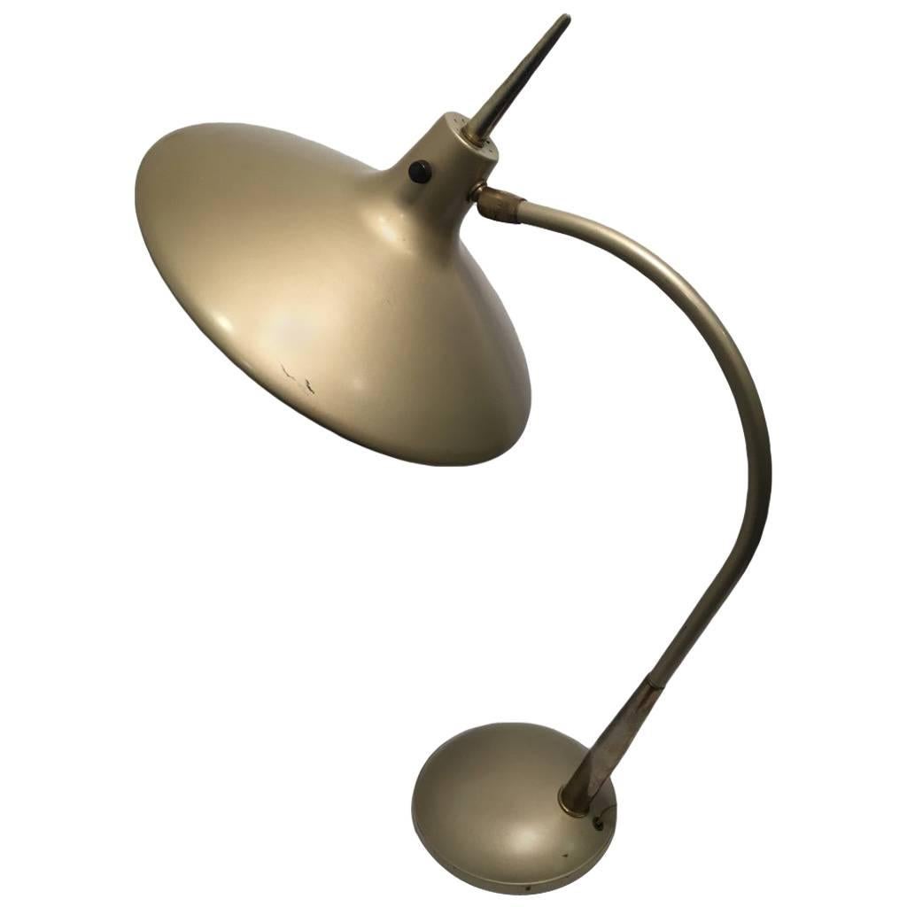 Laurel Gooseneck Table Lamp in the Style of Gio Ponti
