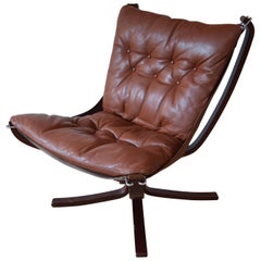 Midcentury Falcon Chair by Sigurd Ressell for Vatne Møbler
