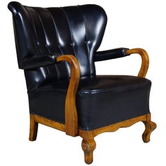 Wingback Antique Armchair