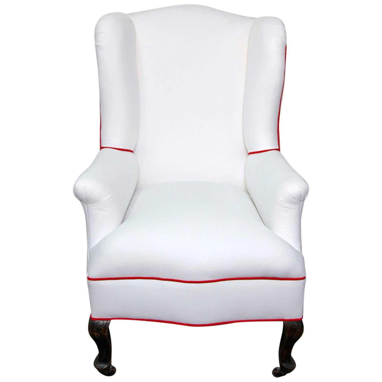 French Wingback Chair For Sale