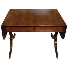 Good Cuban Mahogany George III Period Antique Sofa Table