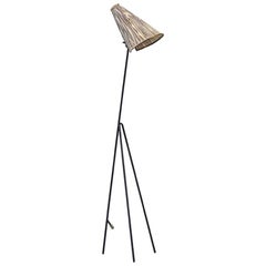 Scandinavian Modern "Giraffe" Floor Lamp by Hans Bergström, Sweden