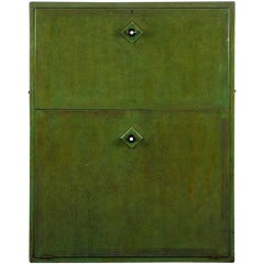 Early 20th Century Lacquered Hanging Cabinet