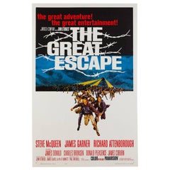 Vintage "The Great Escape" US Film Poster, Frank McCarthy, 1963